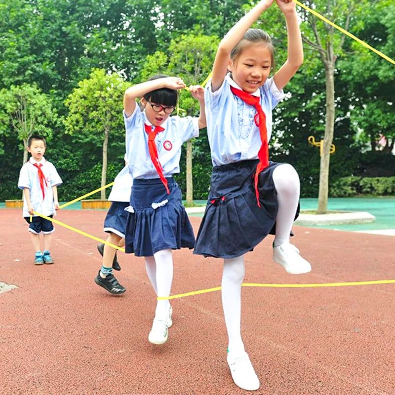 Stretching Elastic Rubber Band Jump Rope Games For Kids Outdoor Toys Sports Entertainment Juguetes Para Niños 3 5 8 10 12 Años