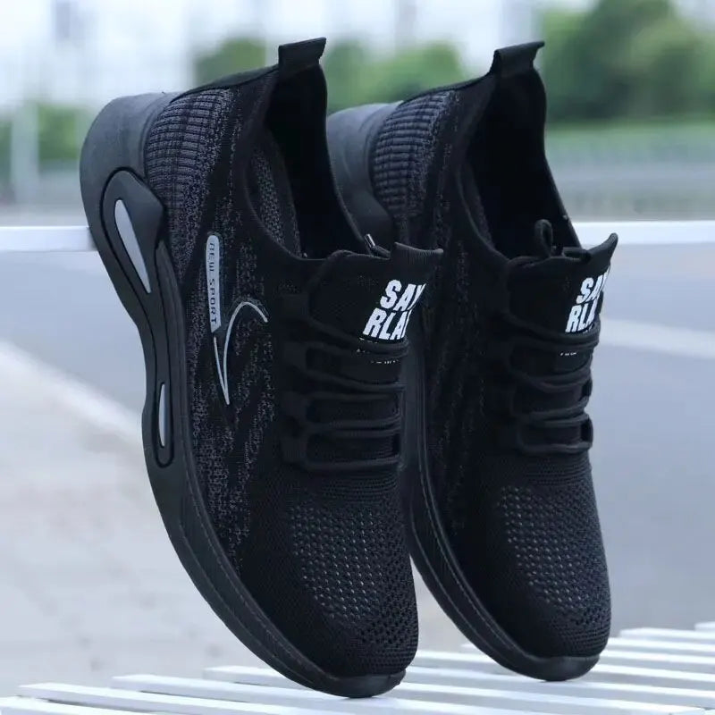 New 2023 Mesh Sports Shoes Soft Soles MEN'S SHOES Breathable Non-slip MEN'S Casual Mesh Running Shoes Man