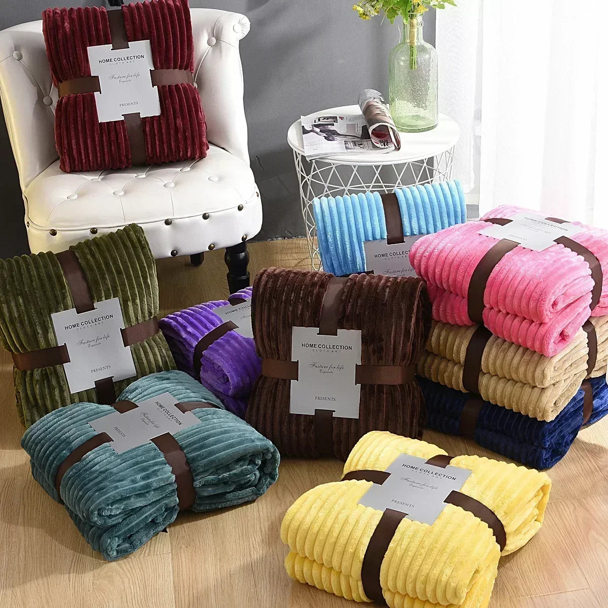 70x100cm Milk Velvet Blanket Thickened Flannel Blanket Soft Comfortable Blanket Coral Velet Quilt Home Textile