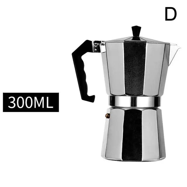 Italian Type Coffee Maker Aluminum Mocha Espresso Percolator Pot Coffee Maker Moka Pot Espresso Shot Maker Espresso Machine