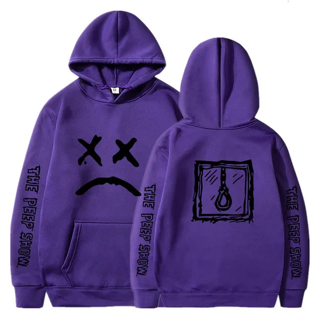 Hip Hop Lil Peep Hoodies Hell Boy Men Women Hooded Pullover Male Female Sudaderas Cry Baby Hood Hoddie Sweatshirts