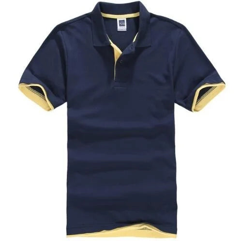 Polo Shirt Men Breathable Short Sleeve Shirts Camisa Masculina Homme Mens Fashion Jerseys Tee Tops Polos Brand clothing