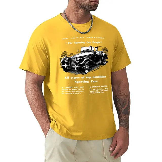 MG TF T-Shirt graphic t shirts Short sleeve T-shirt short cute clothes mens T-Shirts big and tall