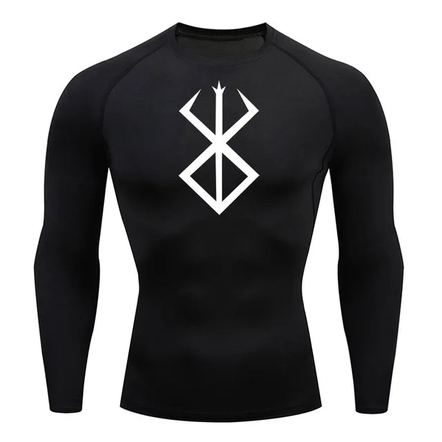 Summer Running T-Shirt Compression Short Sleeve Shirt Sportswear Men's Fitness MMA rashgarda Long Sleeves Base layer Second Skin