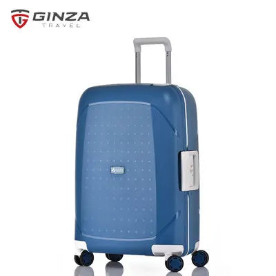 Luxury 100% PP Anti-scraping Rolling Luggage Spinner Ultra Light Travel Suitcase Hardside Luggage 20