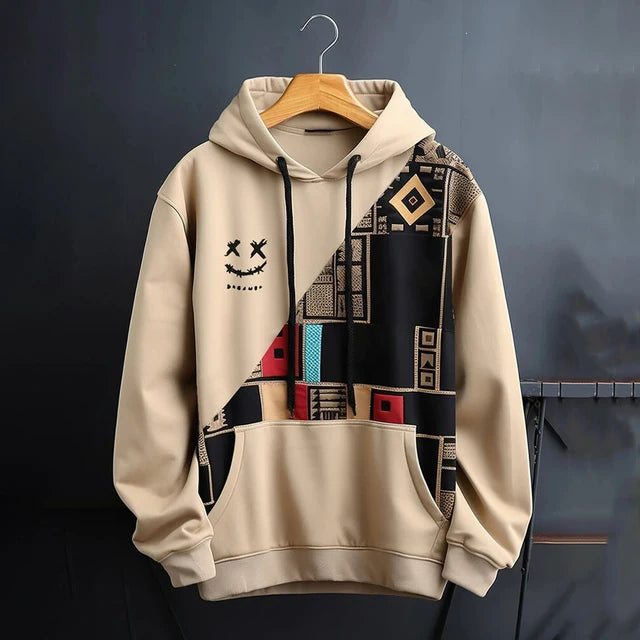 Vintage Men's Hoodie Sweatshirt Hooded Cartoon Graphic Print Daily Pullover Sports Streetwear Designer Autumn Clothing Hoodies