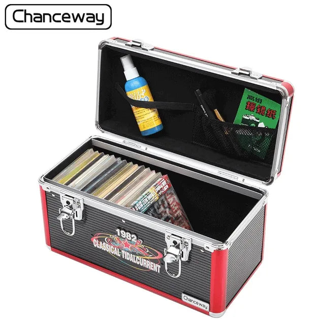 510-piece CD Storage Boxs Dvd Disc Vinyl Record Storage Ps4 Game Music Disc Cd Case Toolbox Save Space Organization convenient