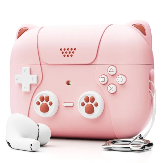 2022 New Case for Airpods Pro 2 3D Gamepad Gameboy air pods 3 pro 2022 Earphone accessories Soft Protector Case for Airpods pro2