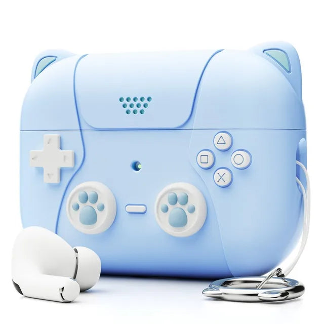 2022 New Case for Airpods Pro 2 3D Gamepad Gameboy air pods 3 pro 2022 Earphone accessories Soft Protector Case for Airpods pro2