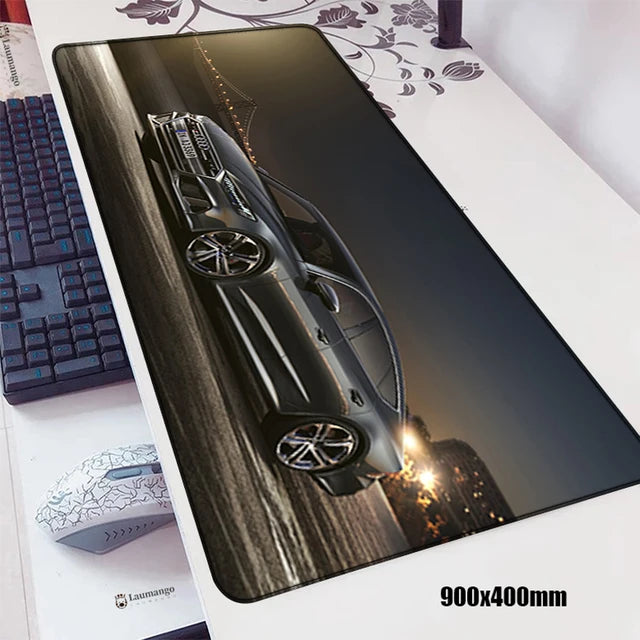 Large Gamer Mouse Pad Xxxl RS Audi Car Gaming Mousepad Company Play Mat Stitch Office Carpet Computer Desk Accessories Deskpad