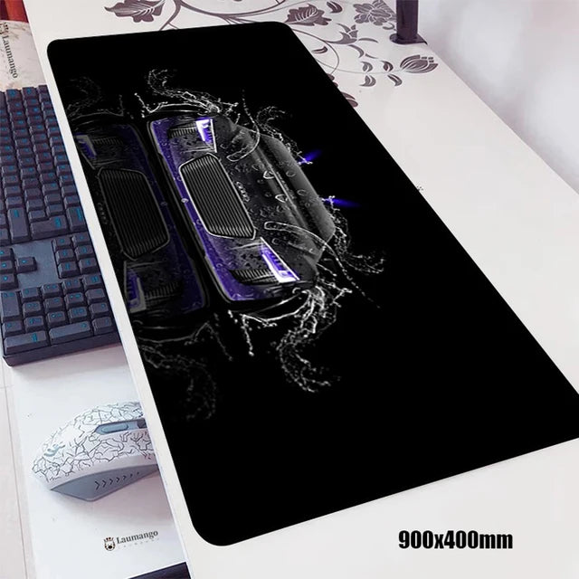 Large Gamer Mouse Pad Xxxl RS Audi Car Gaming Mousepad Company Play Mat Stitch Office Carpet Computer Desk Accessories Deskpad