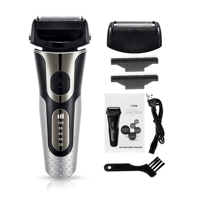 SMOOCUT Reciprocating Electric Shaver for Men With Sideburns Knife USB Charging Beard Trimmer Shaving Men Shaver Trimmer for Men