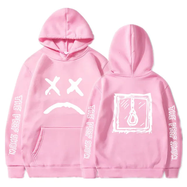 Hip Hop Lil Peep Hoodies Hell Boy Men Women Hooded Pullover Male Female Sudaderas Cry Baby Hood Hoddie Sweatshirts