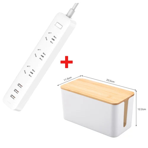 Original Xiaomi Smart Home Electronic Power Strip Socket Fast Charging 3 USB with 3 Sockets Standard Plug