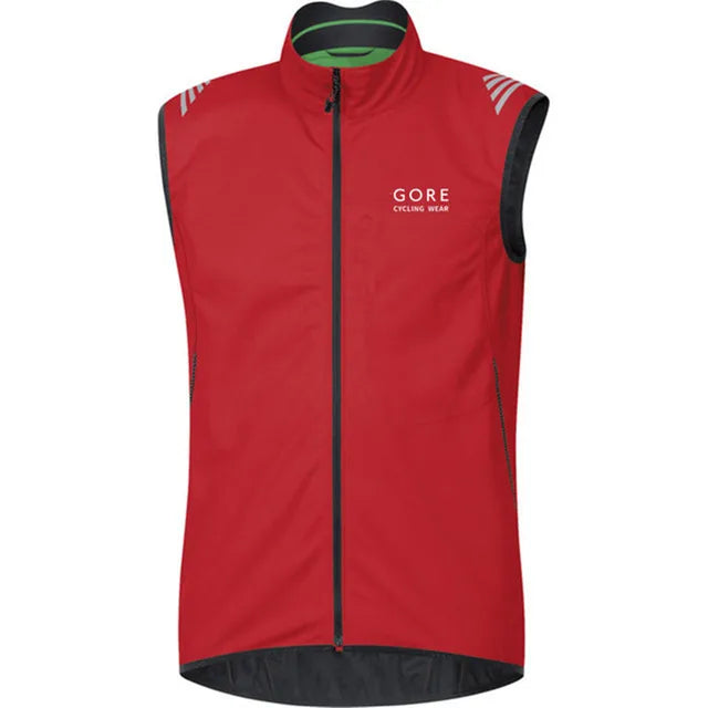 Gore Cycling Wear Team Cycling Wind and Rain Vest Men's Outdoor Sports Jacket Bike coat New lightweight vest for everyone