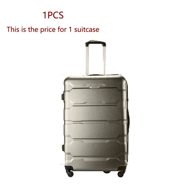 18carry on Cabin suitcase 22/26/30 inch travel suitcase on wheelsrolling luggage set trolley luggage bag case High capacity