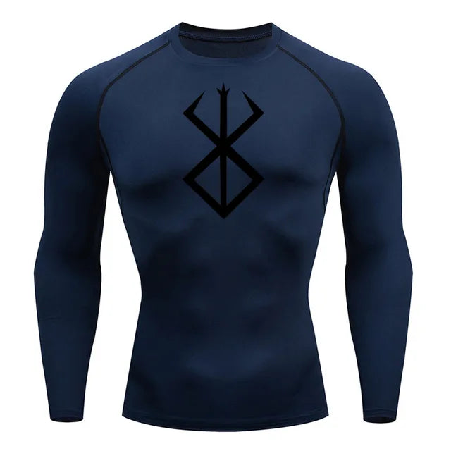 Summer Running T-Shirt Compression Short Sleeve Shirt Sportswear Men's Fitness MMA rashgarda Long Sleeves Base layer Second Skin