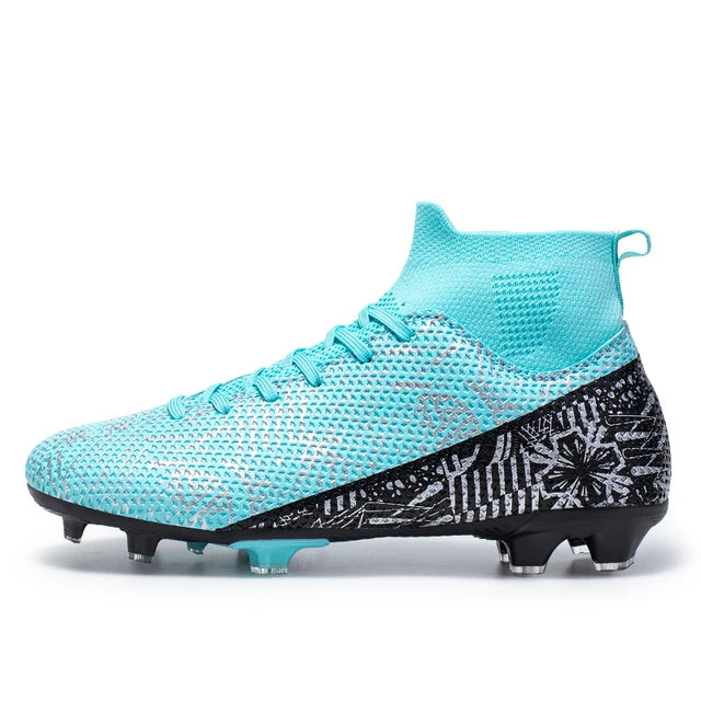 2023 Hot-Selling Football Boots Men's Soccer Cleats TF/FG Kids Wear-Resistant Training Shoes Outdoor Non-Slip Sneakers Size34-46