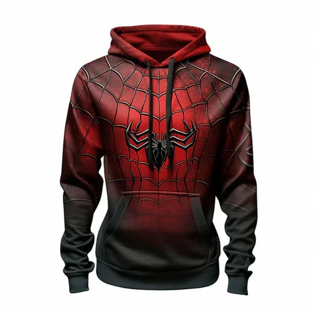 Fashion Leisure Hoodies for Men Anime Element Pattern Large Size Loose Hooded Shirt 2023 Trend Style Sports Clothing Male Tops