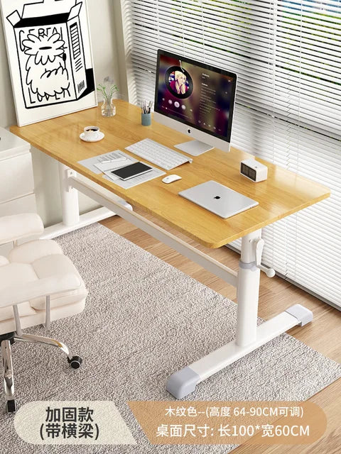 Increase Table Office Desk Computer Study Home Simplicity Office Desk Adjustable Workbench Escritorio Ordenador Furniture QF50OD