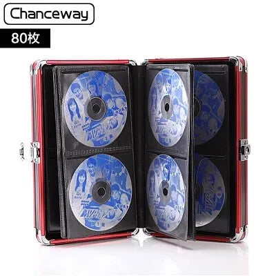 510-piece CD Storage Boxs Dvd Disc Vinyl Record Storage Ps4 Game Music Disc Cd Case Toolbox Save Space Organization convenient