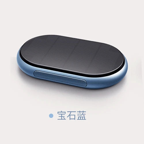 wireless Solar Portable Car Air Purifier Freshener with HEPA Filter Negative Ion Generator Odor Removal Smoke Car Accessiories