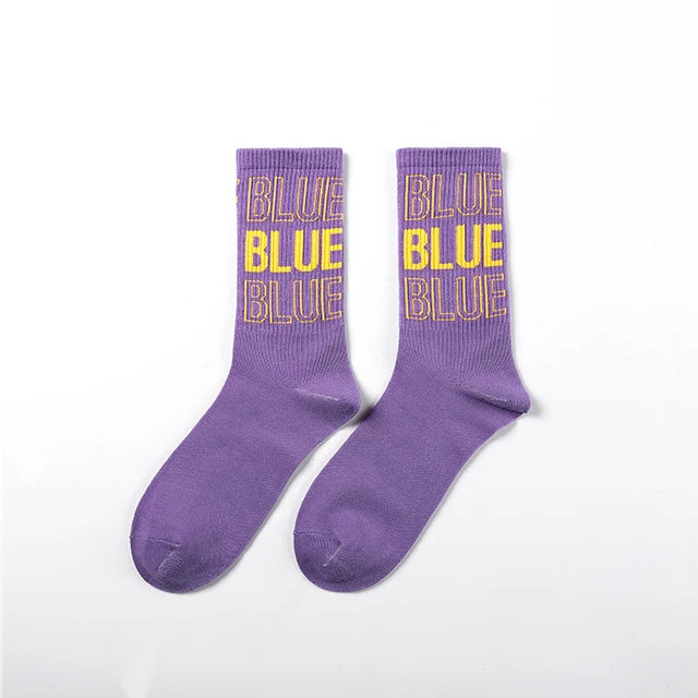 Ins Style Basketball Men Socks Cotton Hip-hop Female Sports Socks High Quality Harajuku Cool Funny Socks For Men And Women Socks