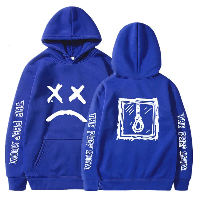 Hip Hop Lil Peep Hoodies Hell Boy Men Women Hooded Pullover Male Female Sudaderas Cry Baby Hood Hoddie Sweatshirts