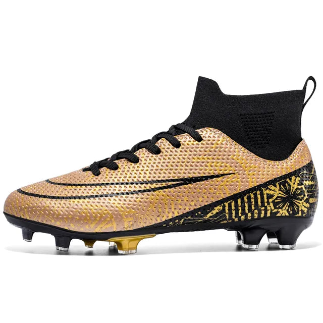 2023 Hot-Selling Football Boots Men's Soccer Cleats TF/FG Kids Wear-Resistant Training Shoes Outdoor Non-Slip Sneakers Size34-46