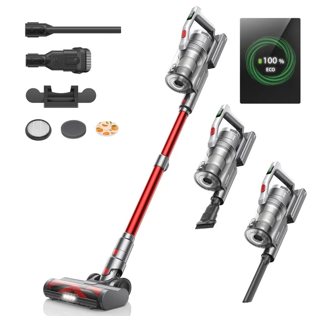 LARESAR Elite 6 s 33000PA Cordless Vacuum Cleaner Handheld Smart Home Appliance 45 mins Runtime Removable Battery 400W Wireless