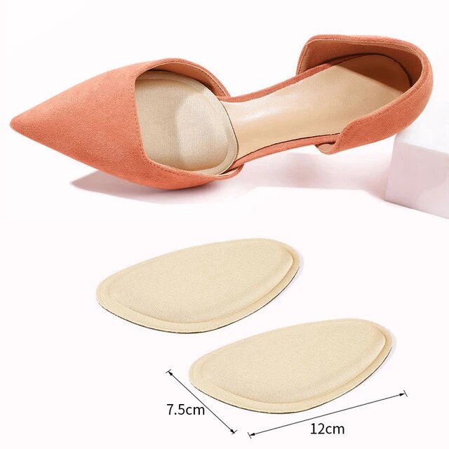 Forefoot Insert Cushion Pads for Women Shoes Anti Slip Silicone Foot Pain Relief Pads for High Heels Sandals Gel Shoe Insoles