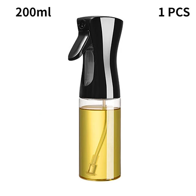 200ml Kitchen Oil Spray Bottle Plastics Olive Acid Sprayer for BBQ Baking Oil Dispenser Nebulizer Accessories BBQ Kitchenware