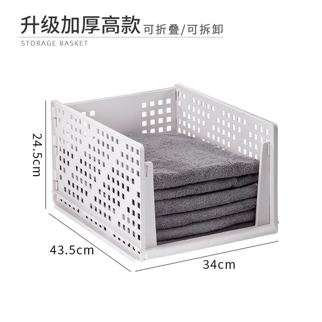 Foldable Layer-type Storage Tools Clothing Pants Storage Rack Study Bedroom Closet Storage Rack Drawer Type Storage Storage