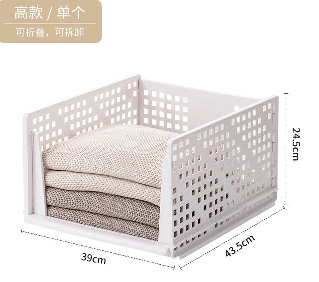 Foldable Layer-type Storage Tools Clothing Pants Storage Rack Study Bedroom Closet Storage Rack Drawer Type Storage Storage