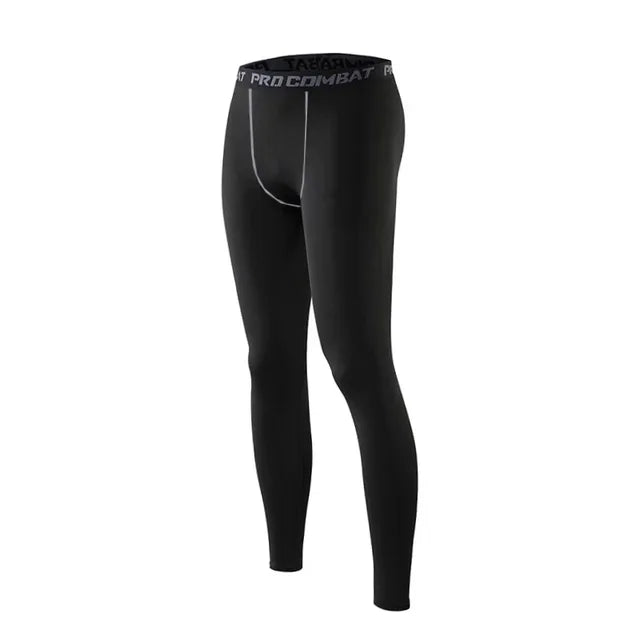 Mens Tight Gym Compression Pants Quick Dry Fit Sportswear Running Tights Men Legging Fitness Training Sexy Sport Gym Leggings