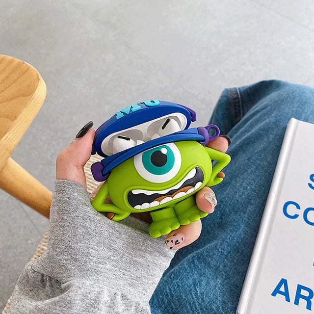 Cover for Apple AirPods 1 2 3 3rd Case for AirPods Pro Case Cute Cartoon Yoda Mickey Stitch Spiderman Earphone Case Accessories