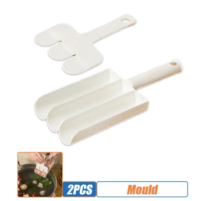 Meatball Maker Machine Triple Set Fried Beef Meat Fish Balls Making Mold Non-Stick Meat Shaper Tools Kitchenware Cooking Gadgets