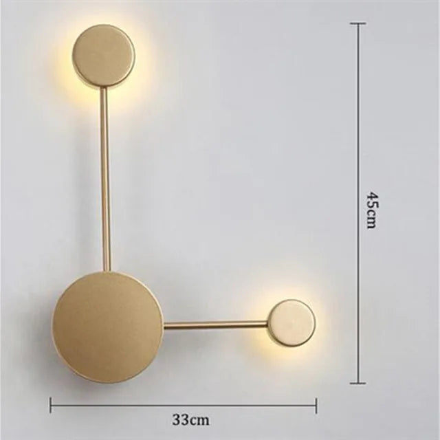 Modern Wall Lamp Simple Led Living Room Wall Lighting Bedroom Bedside Creative Aisle Indoor Home Decor Nordic Wall Sconce Lamps