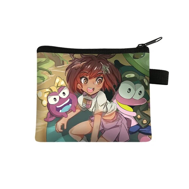 Disney Amphibia Children Money Coin Purse Boys Girls Short Wallet Card Bag Mini Pocket Storage Bags Kids Gift