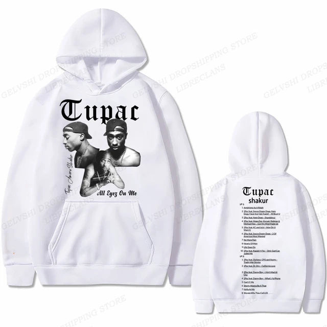 Hip Hop Rap Hoodie Men's Fashion Hoodie Four Seasons Street Hoodie Women's Jacket Men's Street Costume Casual Punk Men's Hoodie