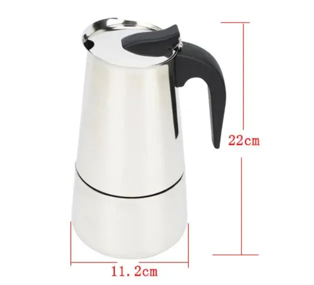 Collection 4/6/9 Cups Moka Pot Caffe Machine Espresso Cups Coffee Makers Latte Percolator Stove Top Moka Coffee Maker