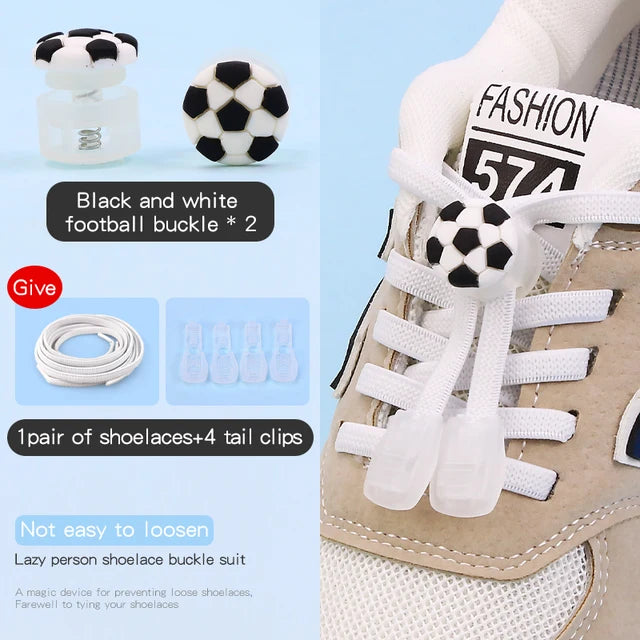 26 Cartoon Pattern No Tie Elastic Shoelaces For Kids Children Sneaker Quick Lazy Shoe Lace Cute Printed Locks Shoe Accessories