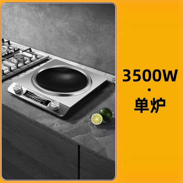 Concave Induction Cooker Household Smart New High Power 3500w Stir Fry 220V Cooker Household Induction cooking waterproof