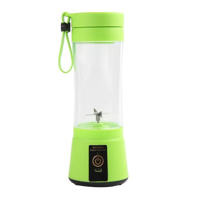 Portable Fruit Juice Blenders Summer Personal Electric Mini Bottle Home USB 6 Blades Juicer Cup Machine For Kitchen