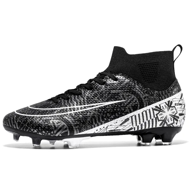 2023 Hot-Selling Football Boots Men's Soccer Cleats TF/FG Kids Wear-Resistant Training Shoes Outdoor Non-Slip Sneakers Size34-46