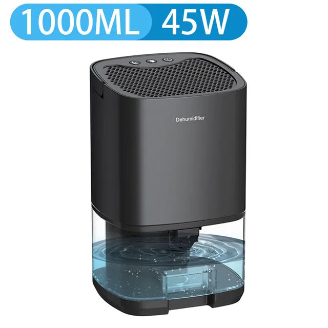 1.2L Dehumidifier Home Air Dehumidifier Portable USB Mute Moisture Absorber MoistureProof Deodorizer Dryer For Kitchen Bedroom