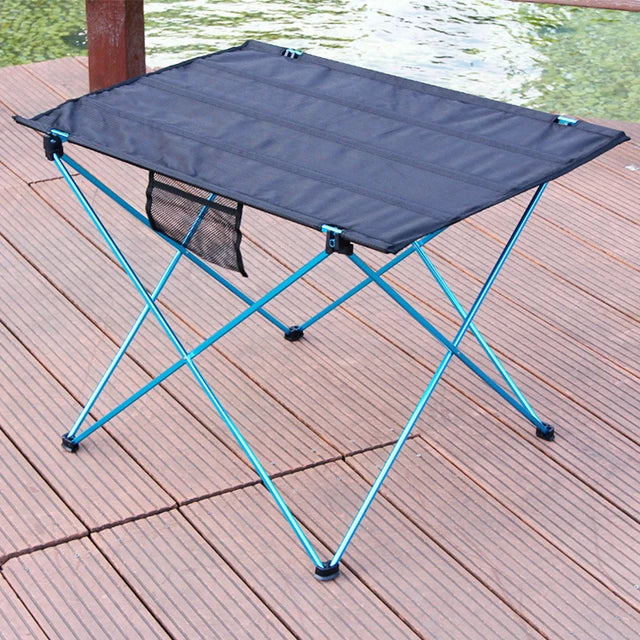 Ultralight Portable Folding Camping Table Compact Roll Up Tables with Carrying Bag for Outdoor Camping Hiking Picnic