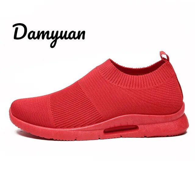 New Men's Shoes Sneakers Flats Sport Footwear Men Women Couple Shoes New Fashion Lovers Shoes Casual Lightweight Shoes Plus Size