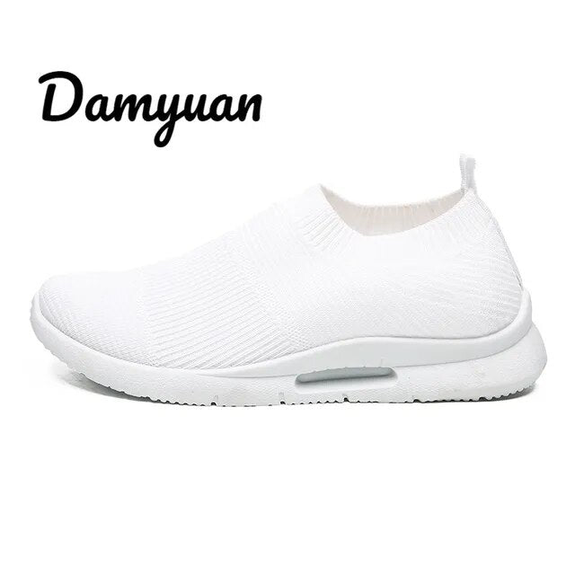 New Men's Shoes Sneakers Flats Sport Footwear Men Women Couple Shoes New Fashion Lovers Shoes Casual Lightweight Shoes Plus Size