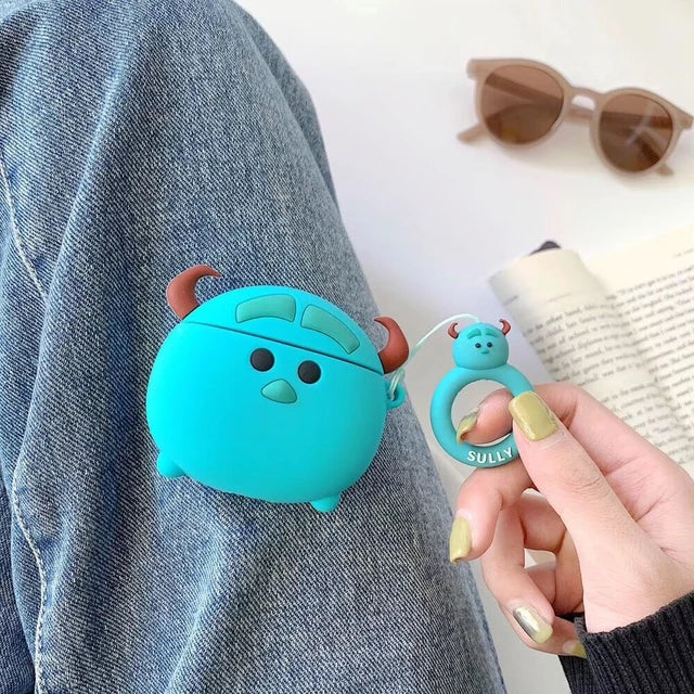 Cover for Apple AirPods 1 2 3 3rd Case for AirPods Pro Case Cute Cartoon Yoda Mickey Stitch Spiderman Earphone Case Accessories